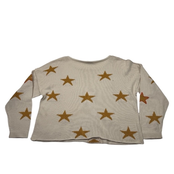Blank Paige Beige Star Sweater - Picture 3 of 8